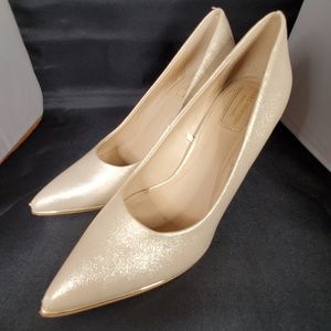 Andrew Marc New York Champagne Heels